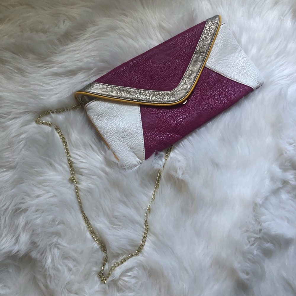 Large Steve Madden Envelope Clutch Purse